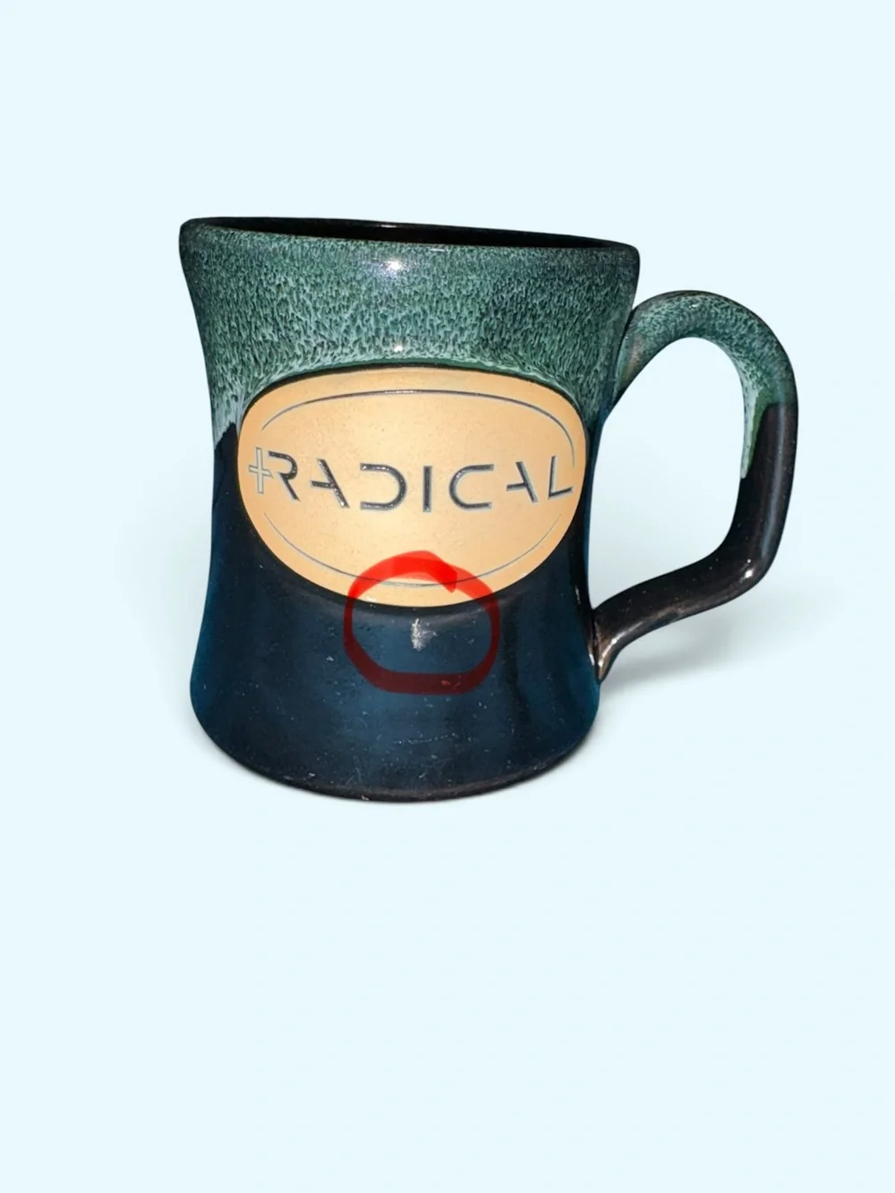 Deneen Pottery Hand Thrown Limited “RADICAL” Mug RARE HTF *READ*